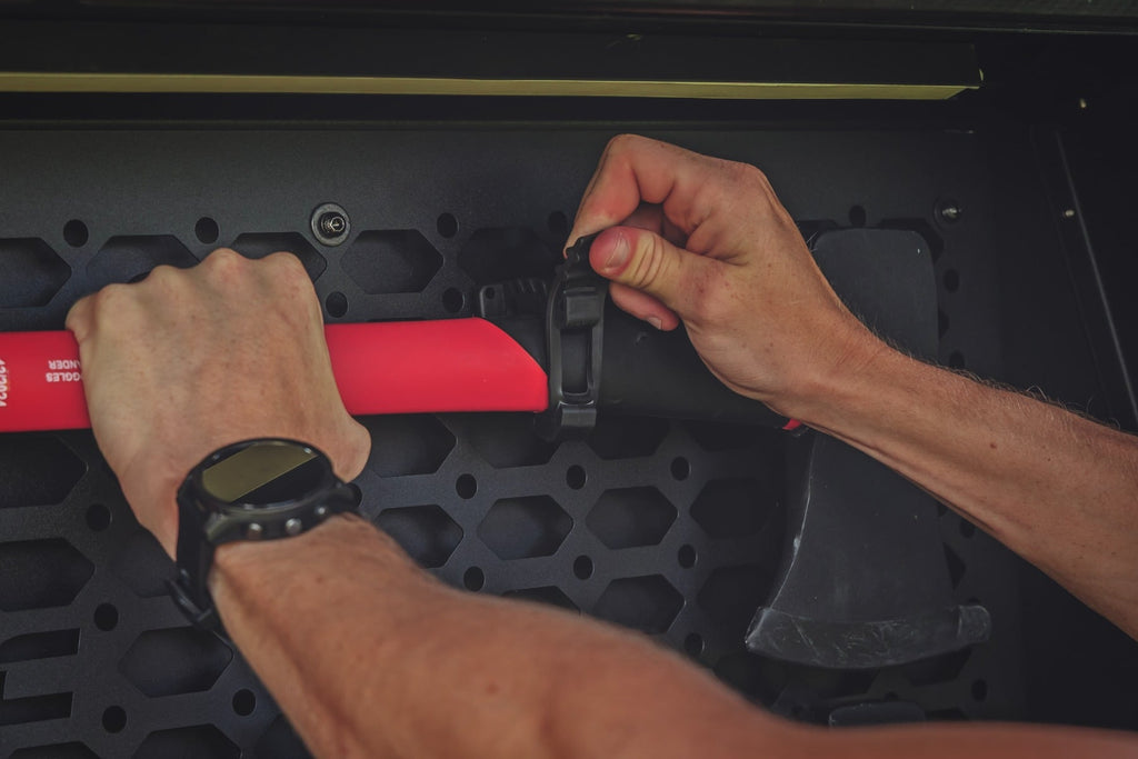 Bed Cap Molle Panel Side Storage Bin | Drivers Side | Jeep Gladiator JT (20-26) by Rough Country