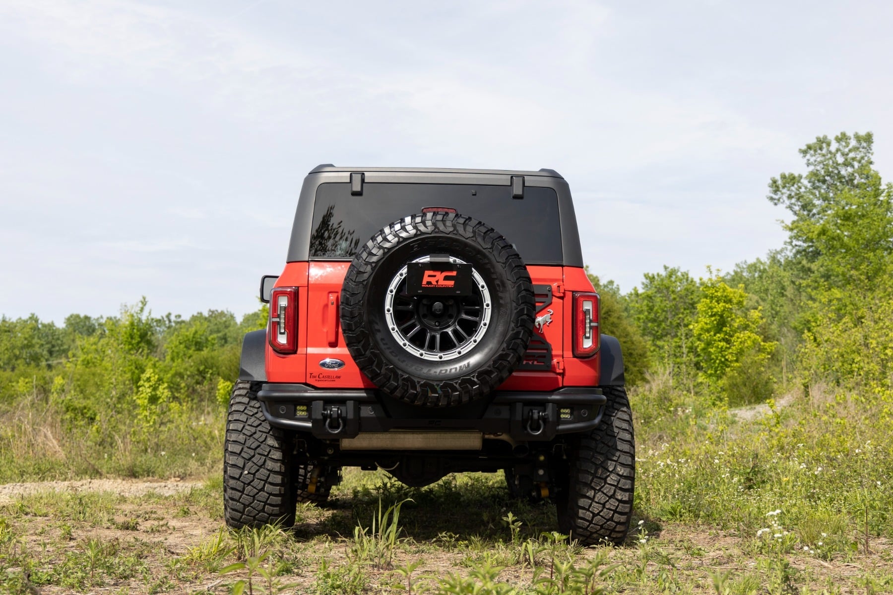 Rear Bumper | Tubular | Ford Bronco 4WD (2021-2026) by Rough Country