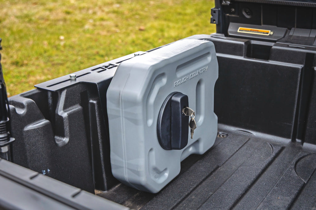 10L Fluid Container Bed Side Mount | Multiple Makes & Models (Polaris/Can-Am/CFMOTO) by Rough Country