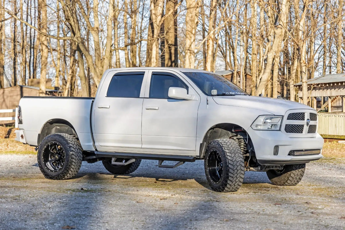 SRX2 Adj Aluminum Step | Crew Cab | Ram 1500/2500/3500 2WD/4WD (2010-2018 & Classic) by Rough Country