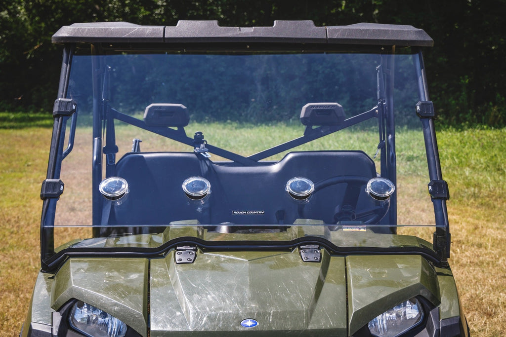 Vented Full Windshield | Scratch Resistant | Polaris Ranger 570 by Rough Country