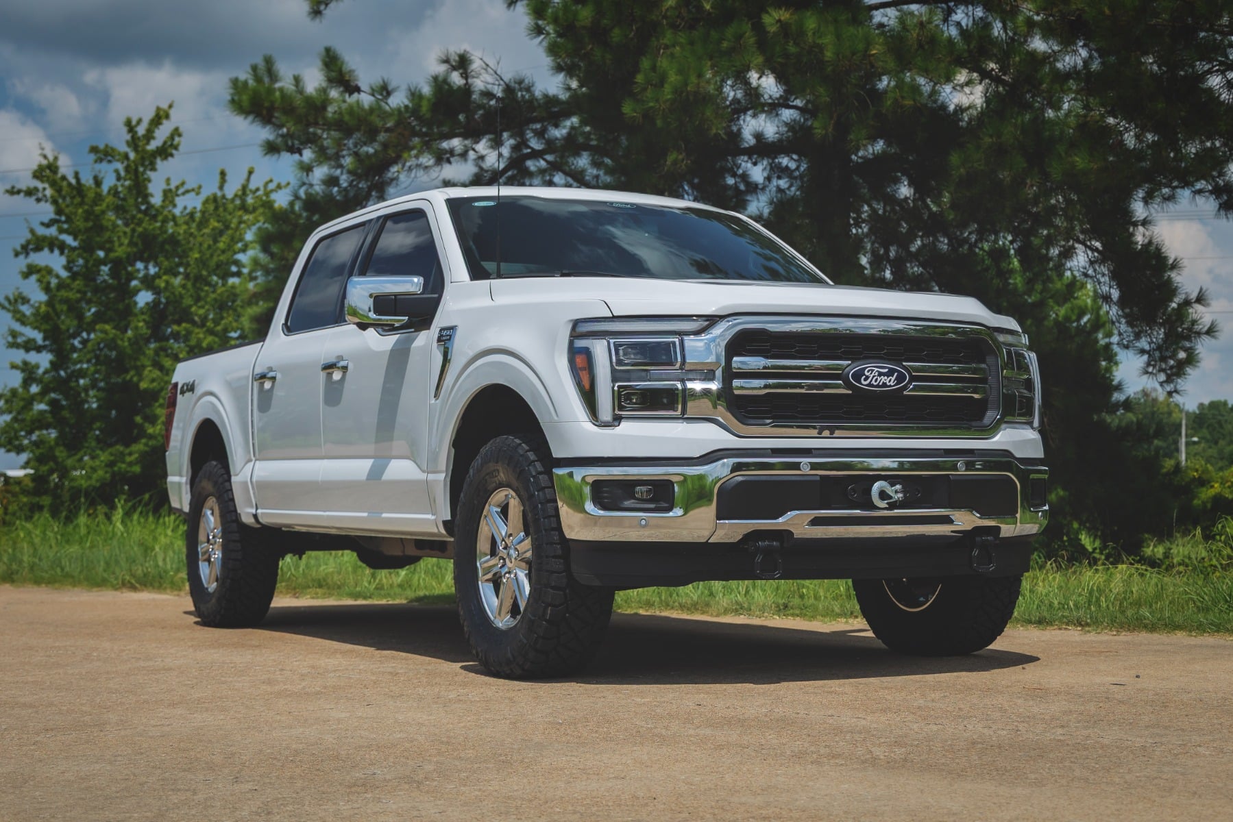 Hidden Winch Mount | V8 Only | Ford F-150 4WD (2021-2026) by Rough Country