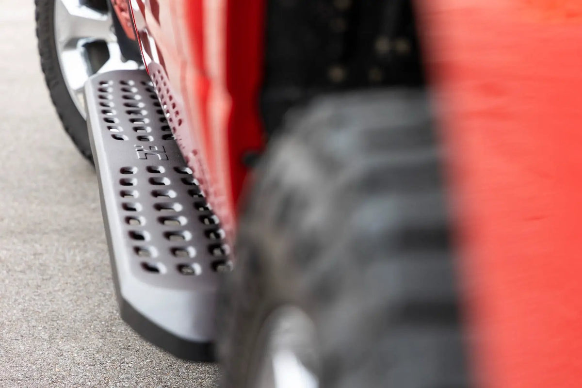 RPT2 Running Boards | Crew Cab | Black | Ram 1500 (19-26)/1500 TRX (21-24) by Rough Country