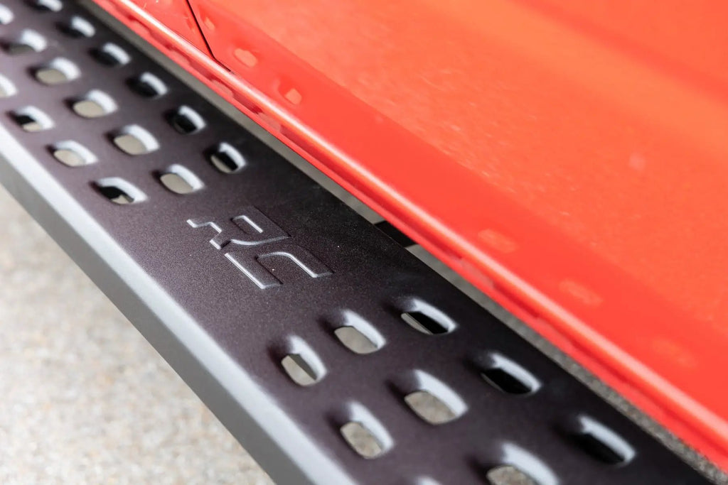 RPT2 Running Boards | Crew Cab | Black | Ram 1500 (19-26)/1500 TRX (21-24) by Rough Country