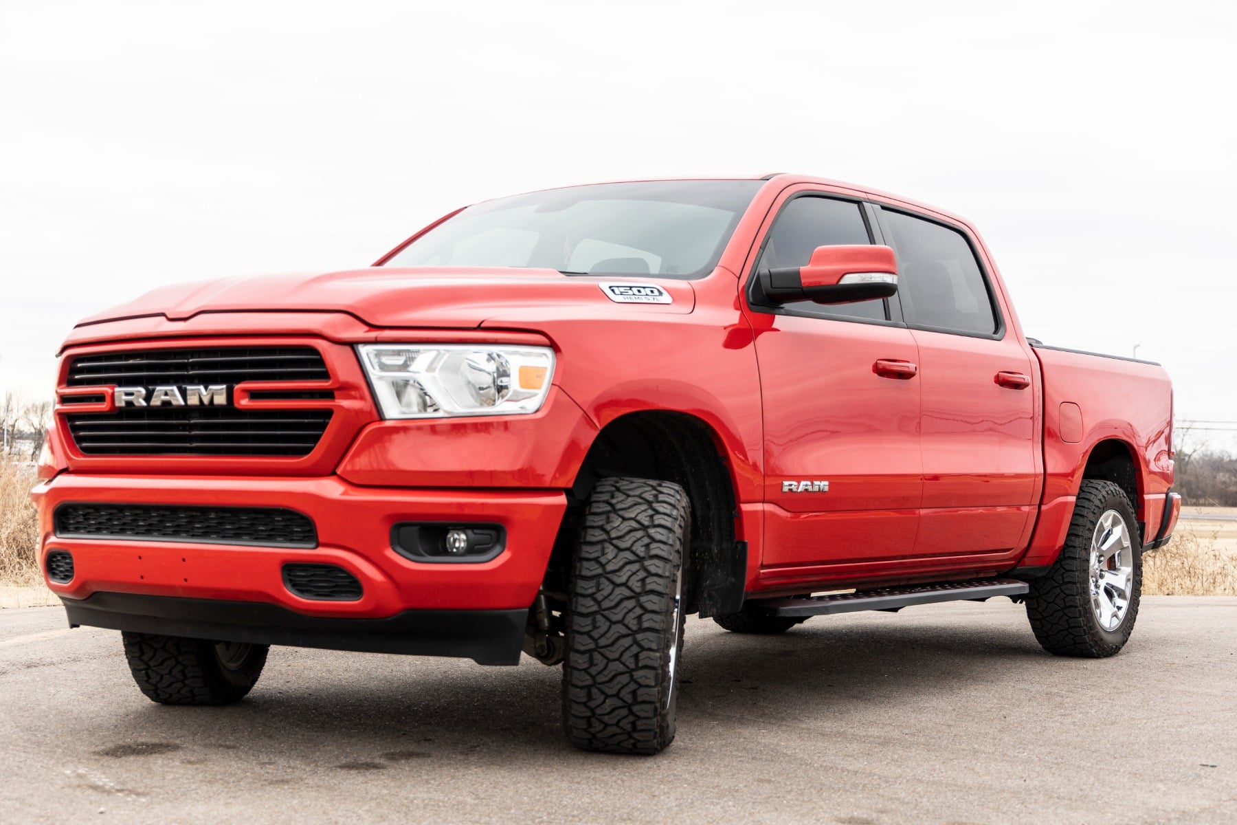 RPT2 Running Boards | Crew Cab | Black | Ram 1500 (19-26)/1500 TRX (21-24) by Rough Country