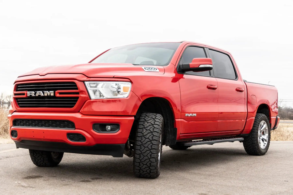 RPT2 Running Boards | Crew Cab | Black | Ram 1500 (19-26)/1500 TRX (21-24) by Rough Country