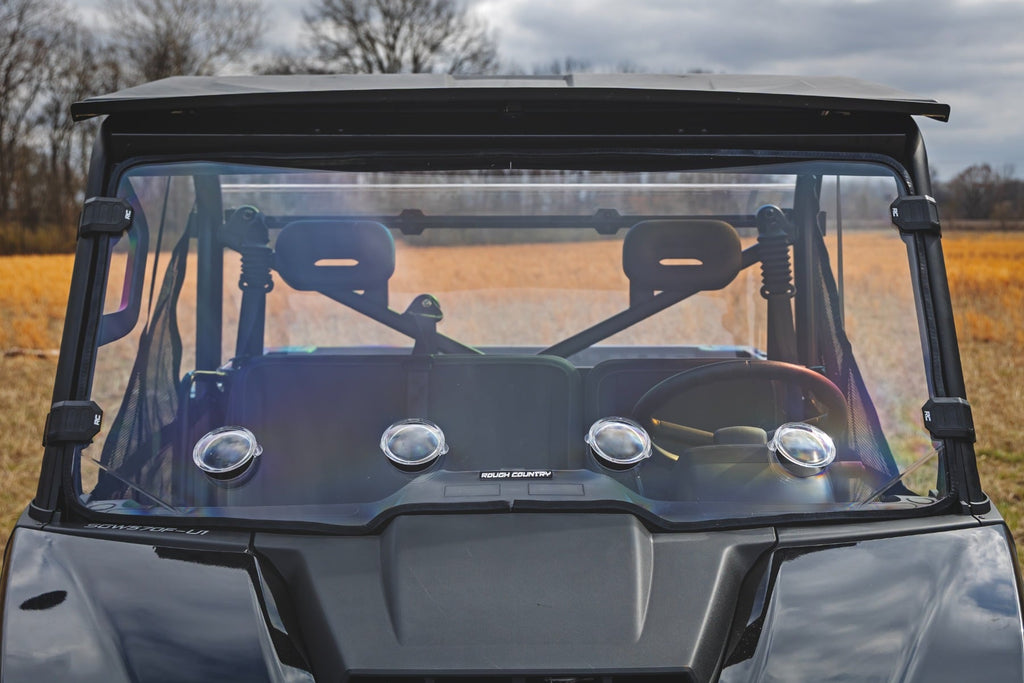 Vented Full Windshield | Scratch Resistant | Segway UT6 by Rough Country