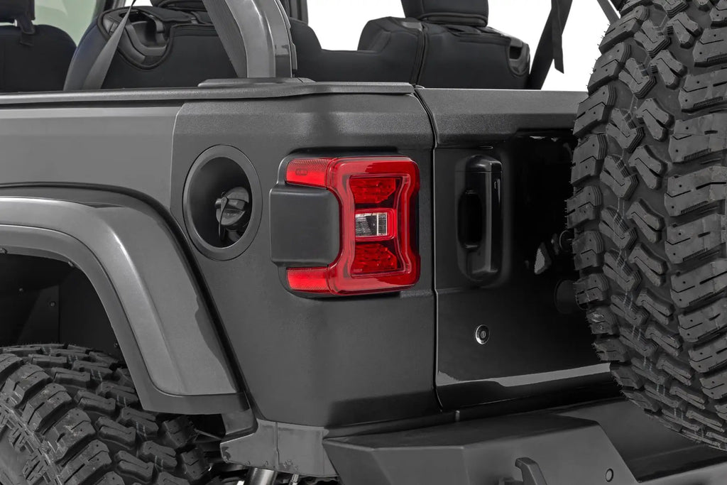 Trail Cladding | Rear Corners | Jeep Wrangler JL/Wrangler Unlimited (18-26) by Rough Country
