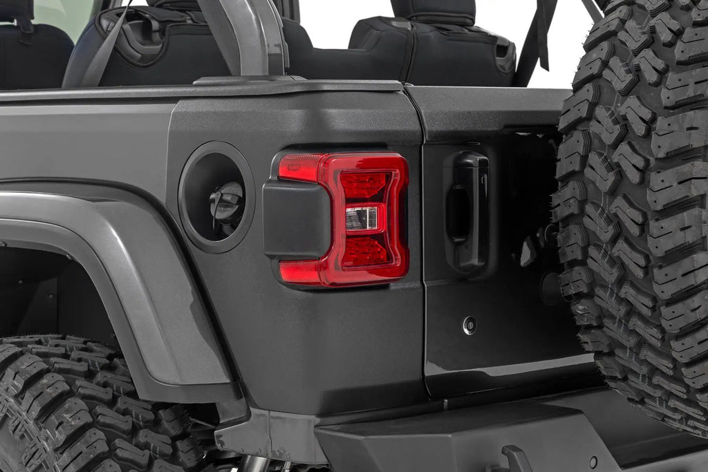 Trail Cladding | Rear Corners | Jeep Wrangler JL/Wrangler Unlimited (18-26) by Rough Country