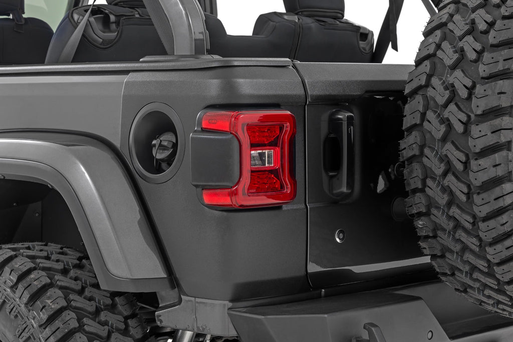 Trail Cladding | Rear Corners | Jeep Wrangler JL/Wrangler Unlimited (18-26) by Rough Country