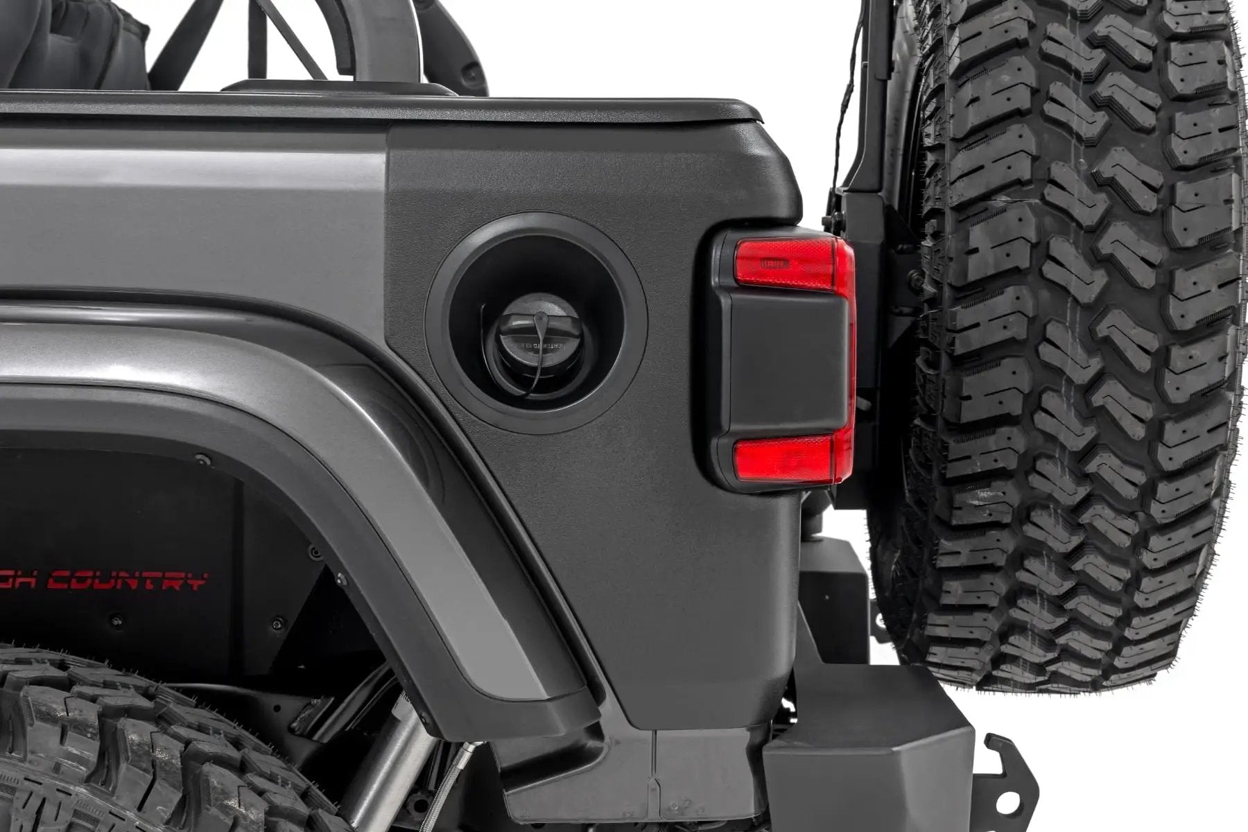 Trail Cladding | Rear Corners | Jeep Wrangler JL/Wrangler Unlimited (18-26) by Rough Country