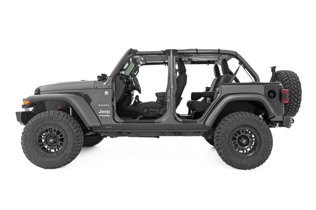 Trail Cladding | Rear Corners | Jeep Wrangler JL/Wrangler Unlimited (18-26) by Rough Country