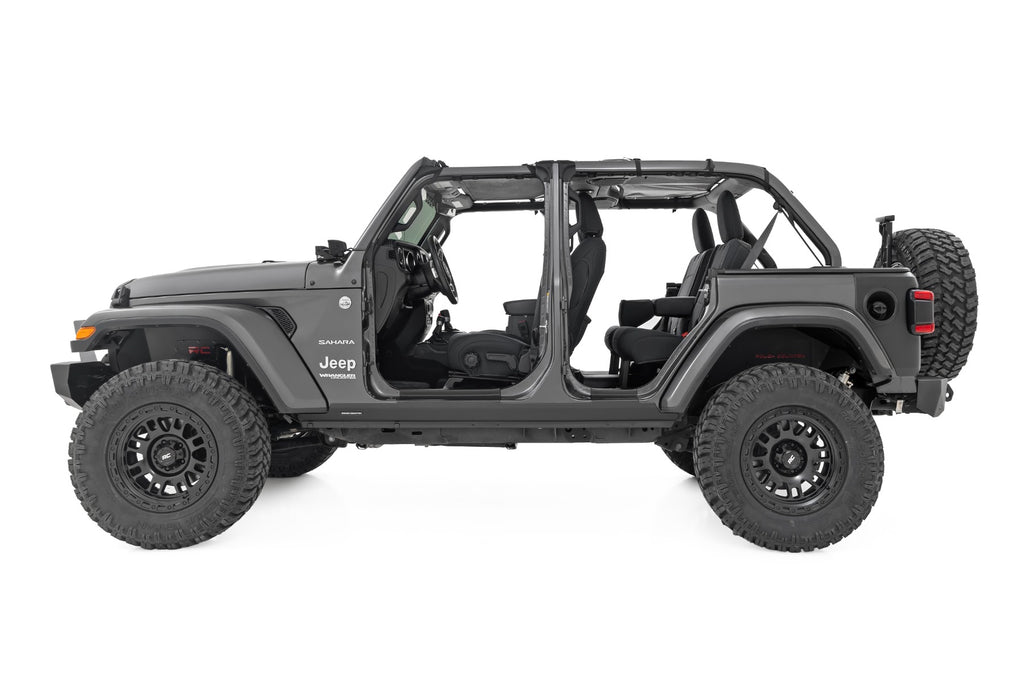 Trail Cladding | Rear Corners | Jeep Wrangler JL/Wrangler Unlimited (18-26) by Rough Country