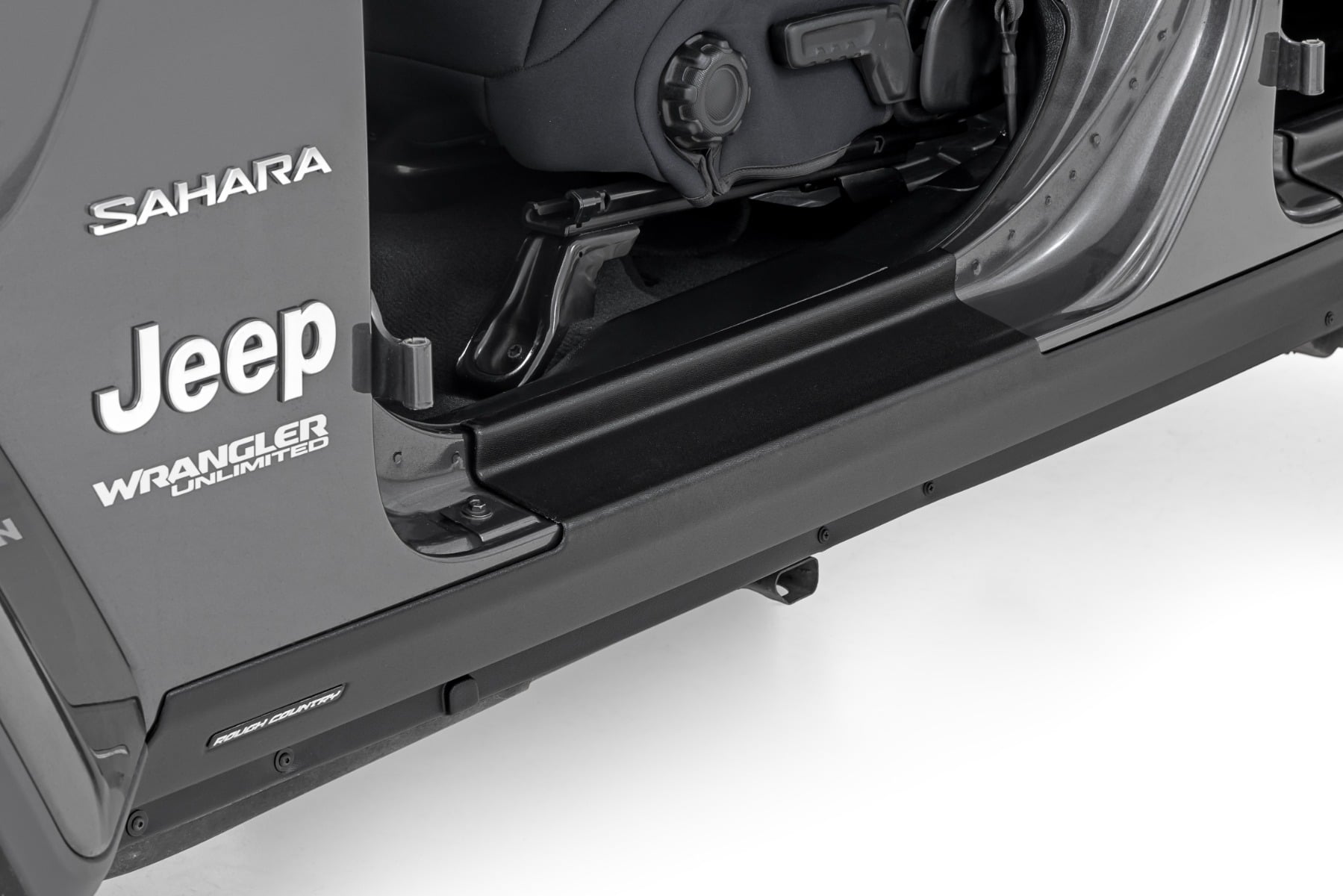 Trail Cladding | Rocker Sill Plates | Jeep Wrangler Unlimited 4WD (2018-2026) by Rough Country