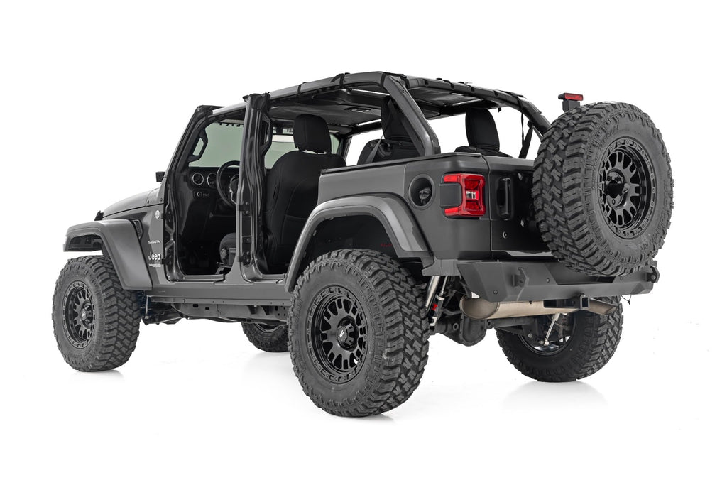 Trail Cladding | Rear Corners | Jeep Wrangler JL/Wrangler Unlimited (18-26) by Rough Country