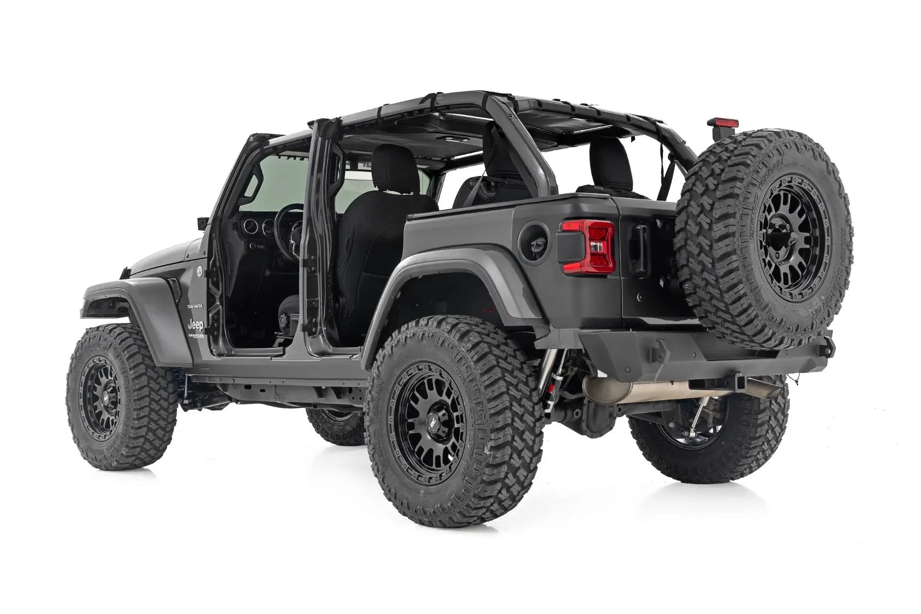 Trail Cladding | Rear Corners | Jeep Wrangler JL/Wrangler Unlimited (18-26) by Rough Country