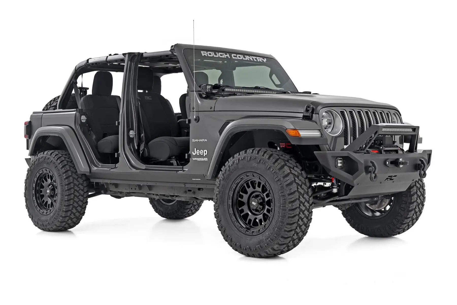 Hood Protector | Trail Cladding | Jeep Wrangler JL/Wrangler Unlimited (18-26) by Rough Country