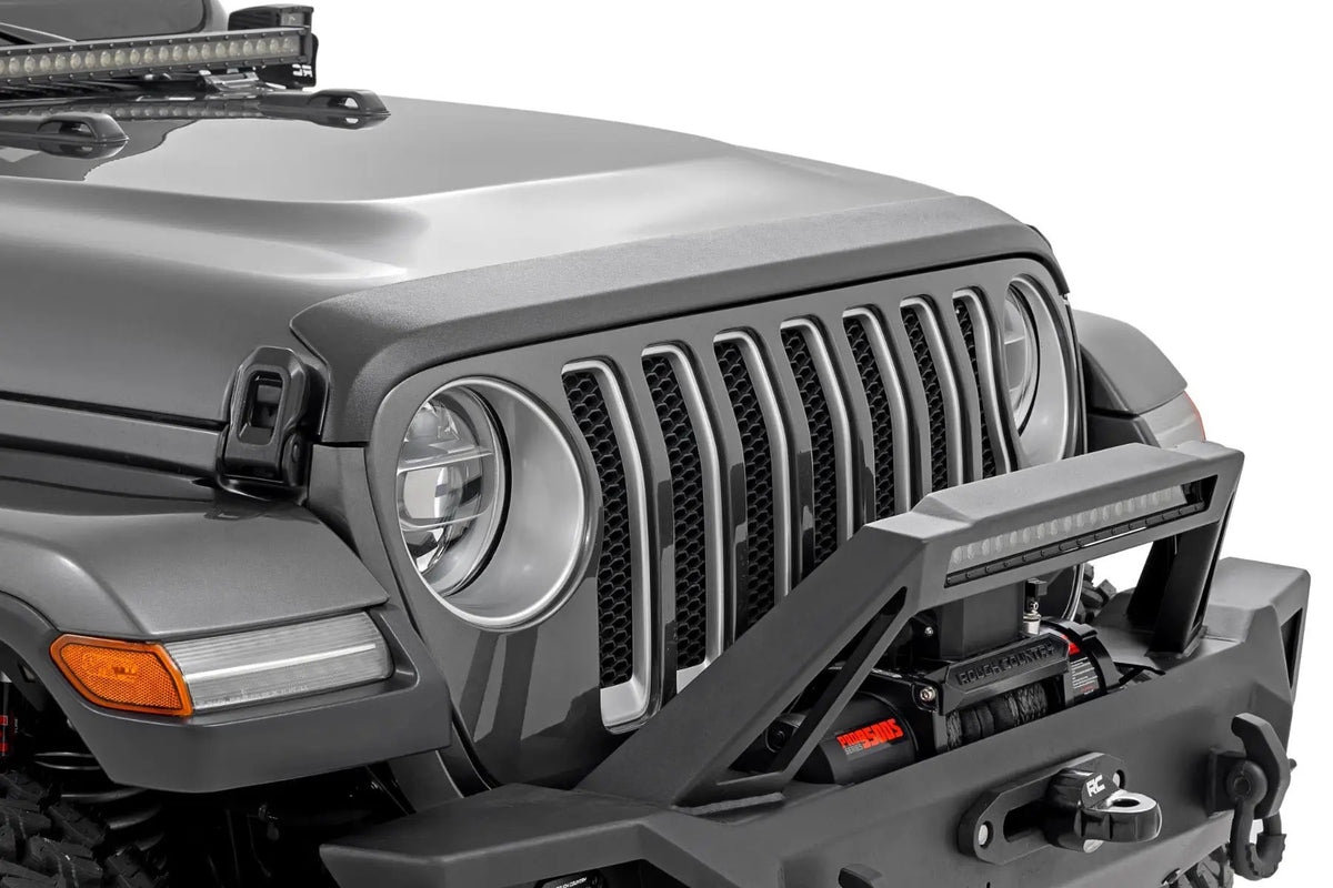 Hood Protector | Trail Cladding | Jeep Wrangler JL/Wrangler Unlimited (18-26) by Rough Country