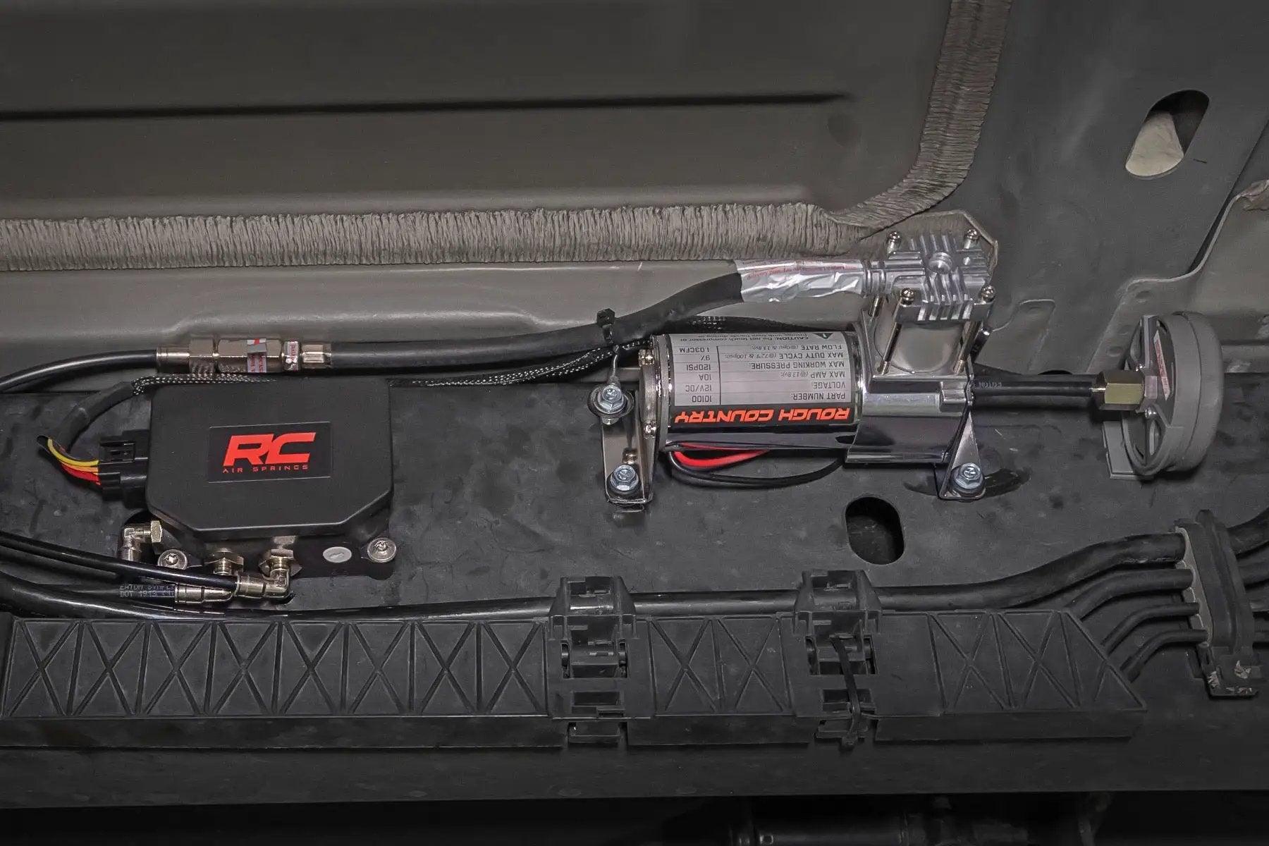 Wireless Air Bag Controller Kit w/Compressor by Rough Country