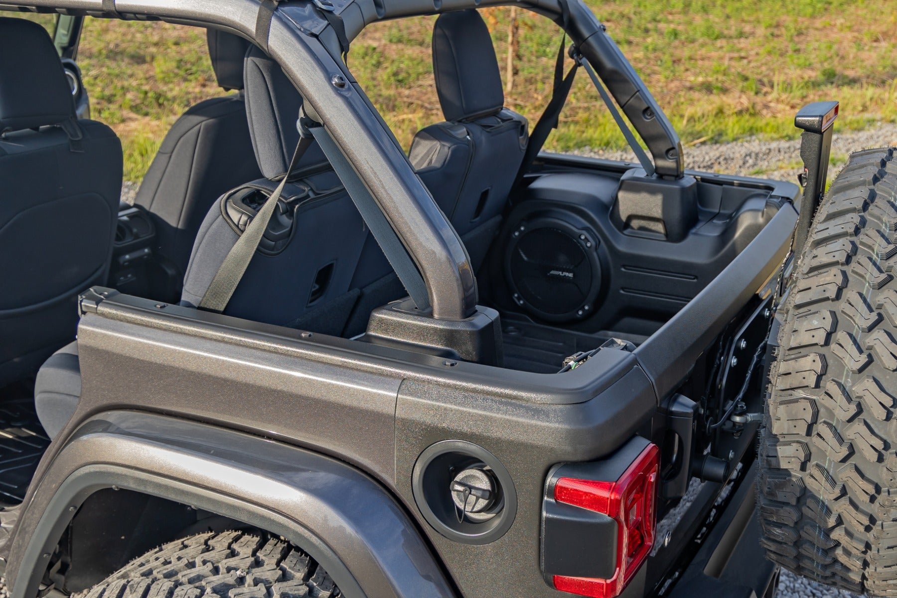 Trail Cladding | Tailgate Protector | Jeep Wrangler JL/Wrangler Unlimited (18-26) by Rough Country