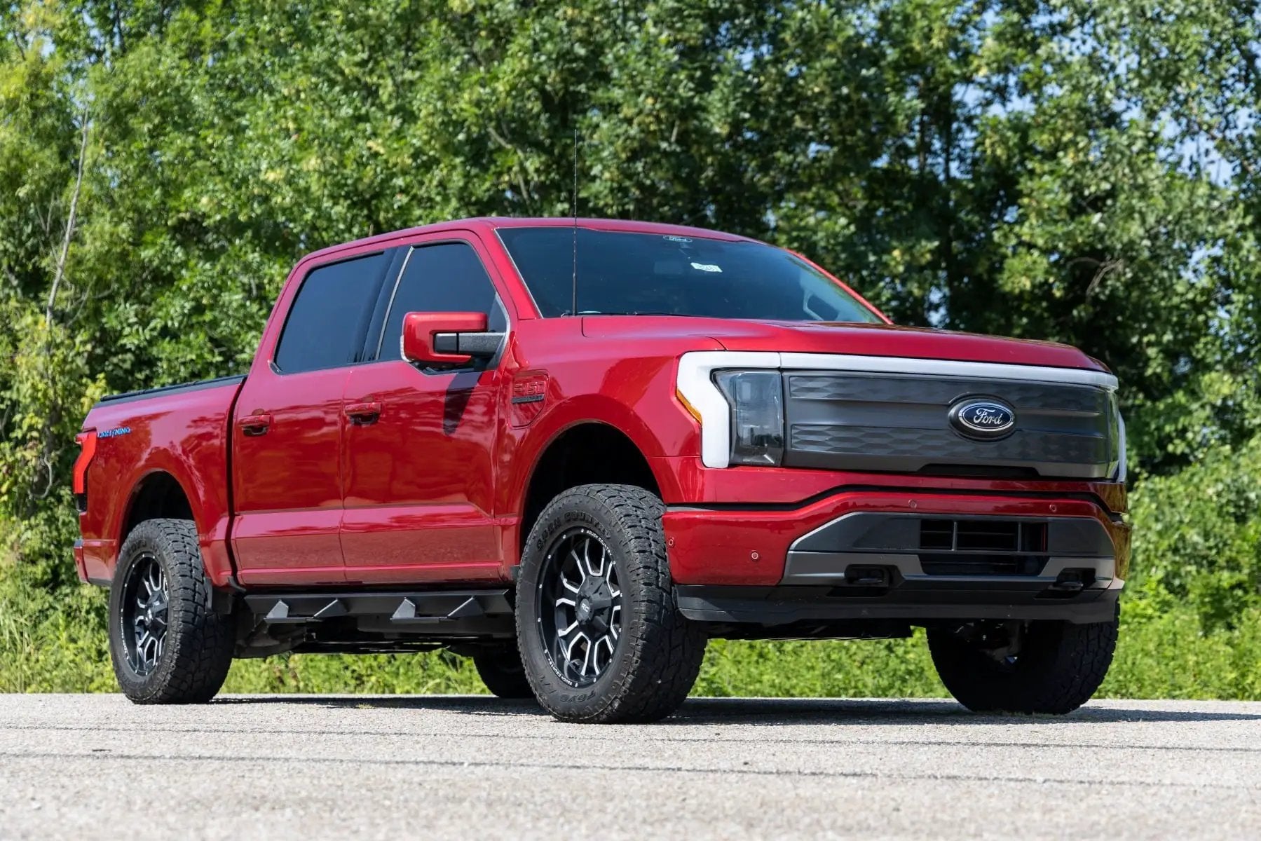 3 Inch Lift Kit | Forged UCA | Ford F-150 Lightning 4WD (2022-2026) by Rough Country