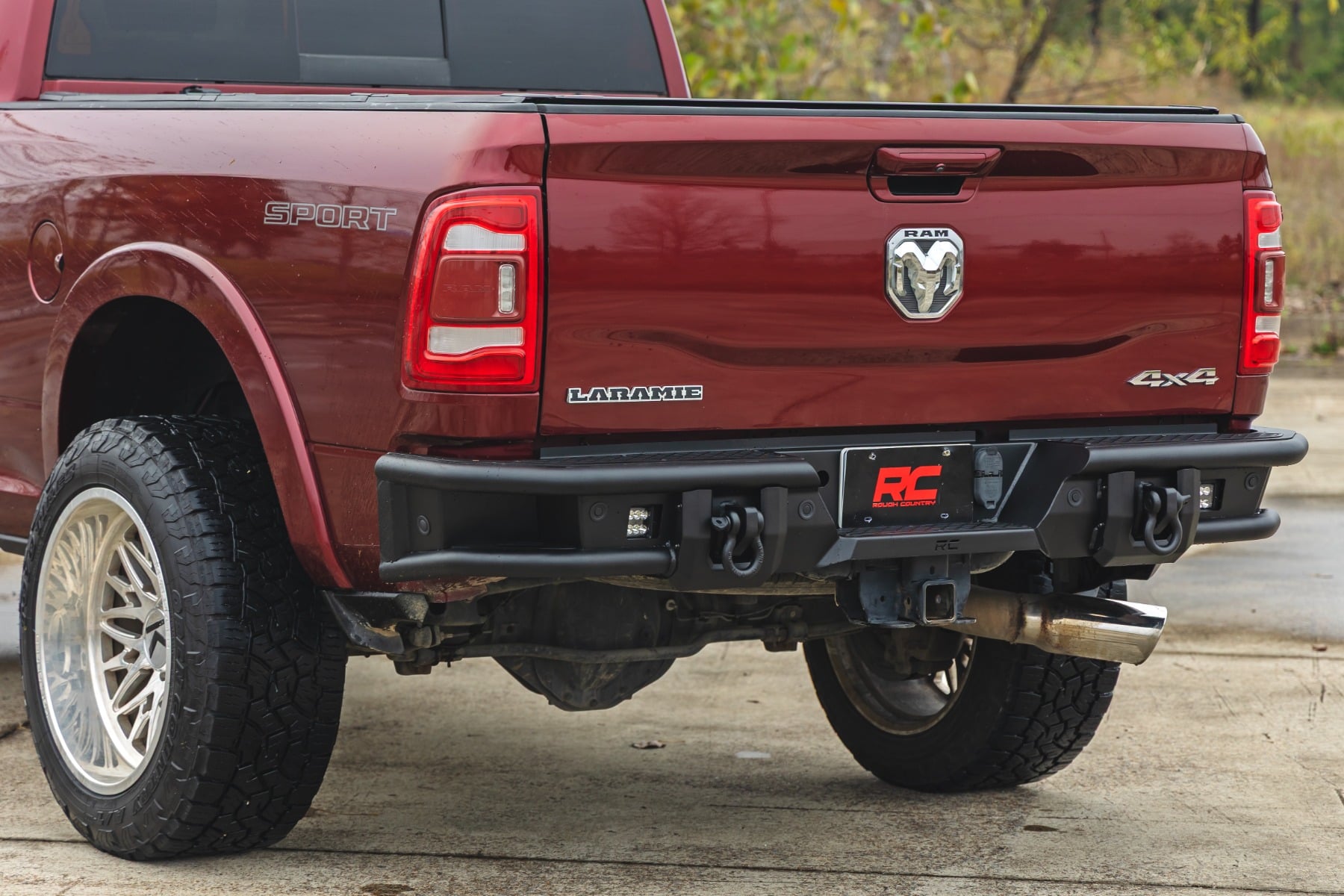 Rear Bumper | Tubular | Ram 2500 (10-26)/3500 (11-25) 2WD/4WD by Rough Country