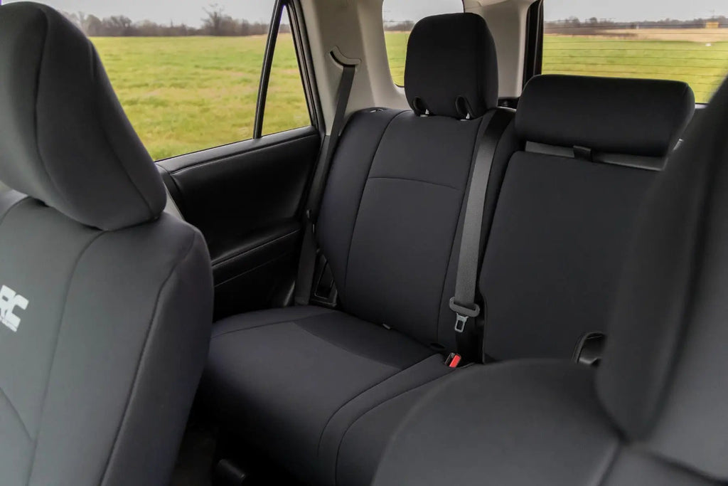 Seat Covers | FR & RR | Toyota 4Runner 2WD/4WD (2011-2024) by Rough Country