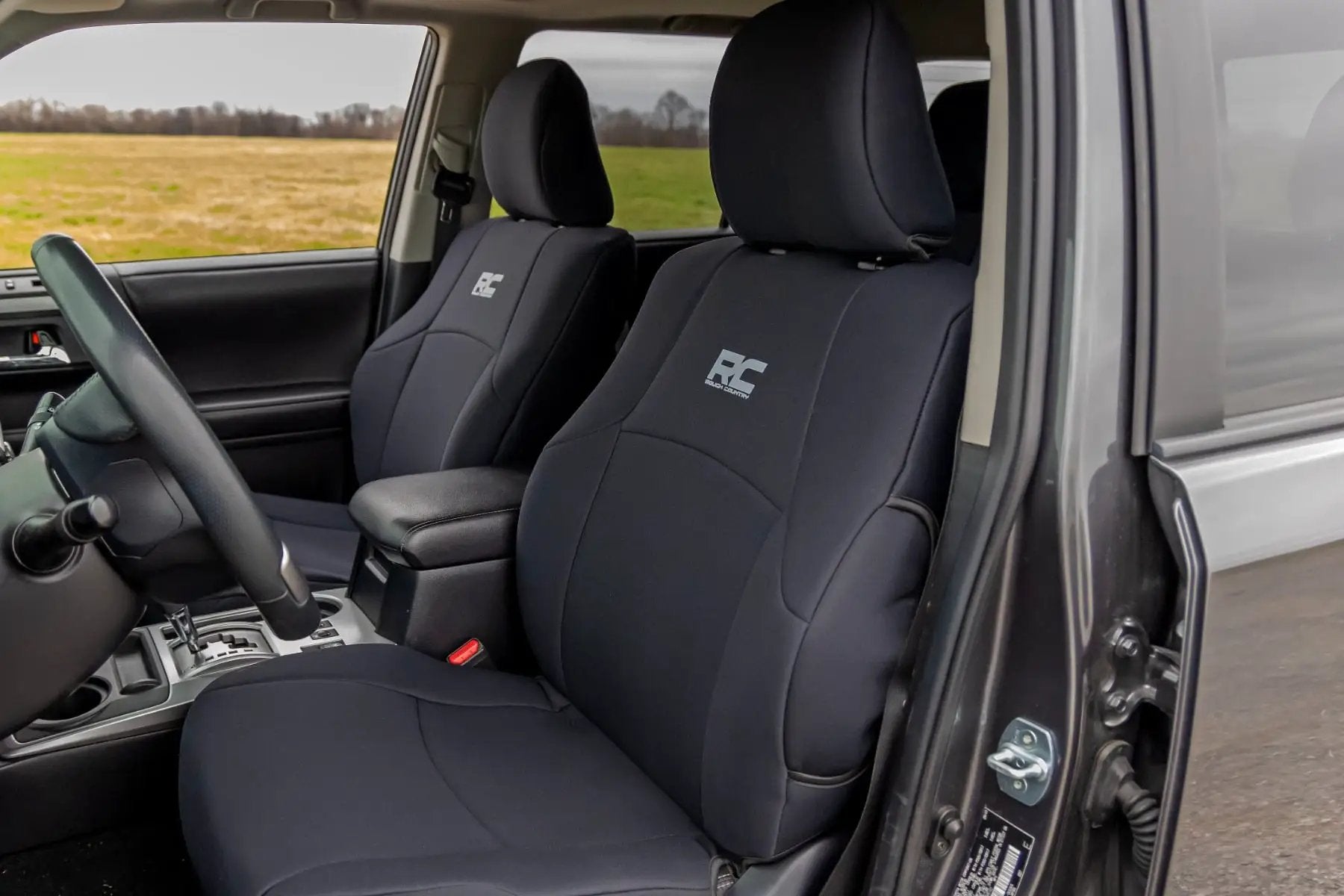 Seat Covers | FR & RR | Toyota 4Runner 2WD/4WD (2011-2024) by Rough Country