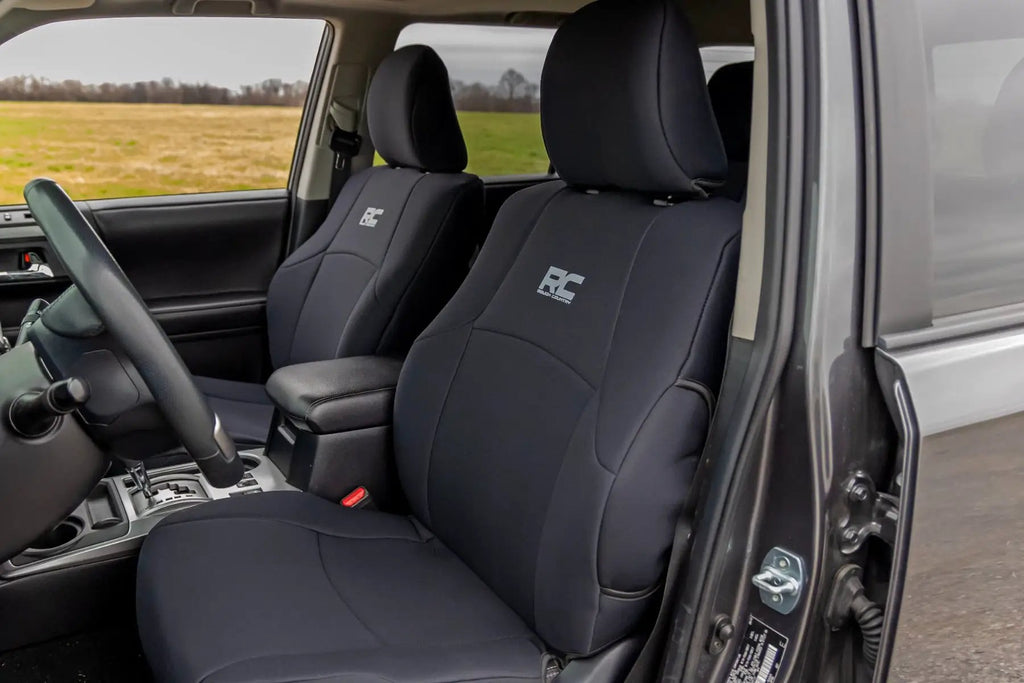 Seat Covers | FR & RR | Toyota 4Runner 2WD/4WD (2011-2024) by Rough Country