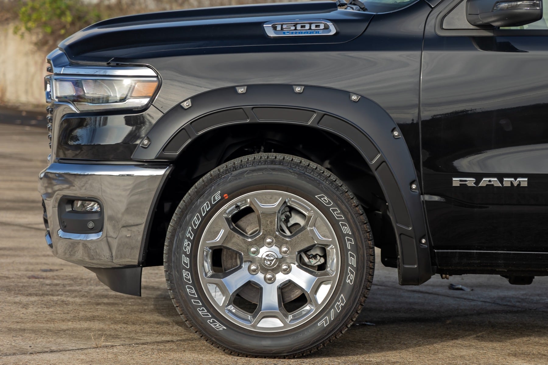 Defender Fender Flares | Gloss Black | Ram 1500 2WD/4WD (2025-2026) by Rough Country