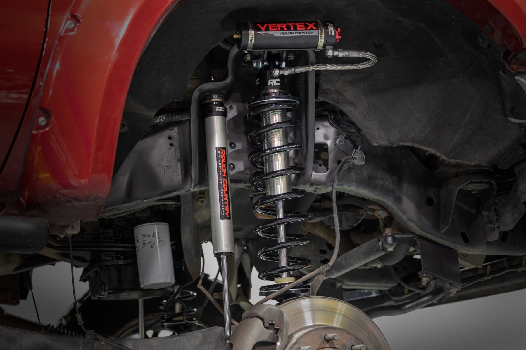 4.5 Inch Coilover Conversion Upgrade Kit | Vertex/V2 | Ford F-250/F-350 Super Duty (05-22) by Rough Country