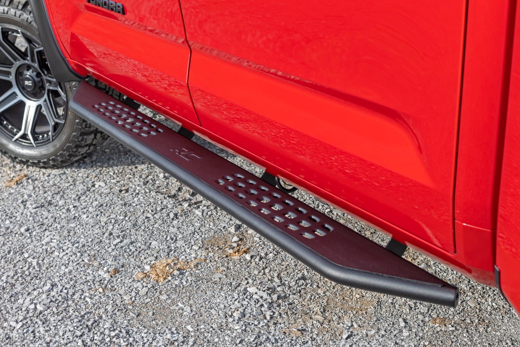 OV2 Running Boards | Side Step Bars | Crew Cab | Toyota Tundra 2WD/4WD (22-26) by Rough Country