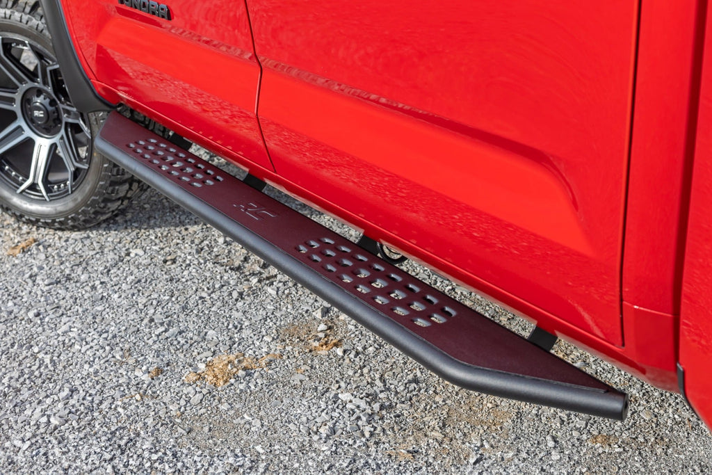 OV2 Running Boards | Side Step Bars | Crew Cab | Toyota Tundra 2WD/4WD (22-26) by Rough Country