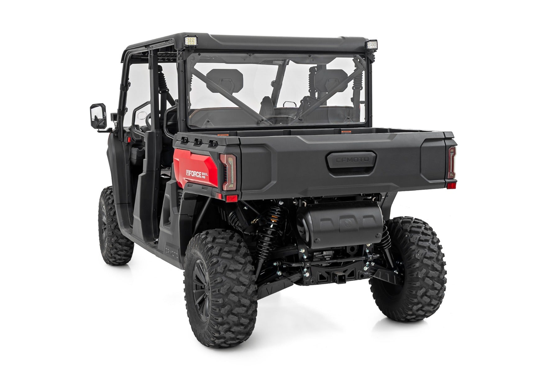 LED Light Kit | Rear Mount | 2" Black Pair | CFMOTO UFORCE U10 Pro by Rough Country