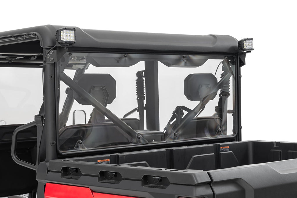 LED Light Kit | Rear Mount | 2" Black Pair | White DRL | CFMOTO UFORCE U10 Pro by Rough Country