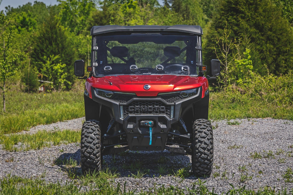 Vented Full Windshield | Scratch Resistant | CFMOTO UFORCE U10 Pro by Rough Country