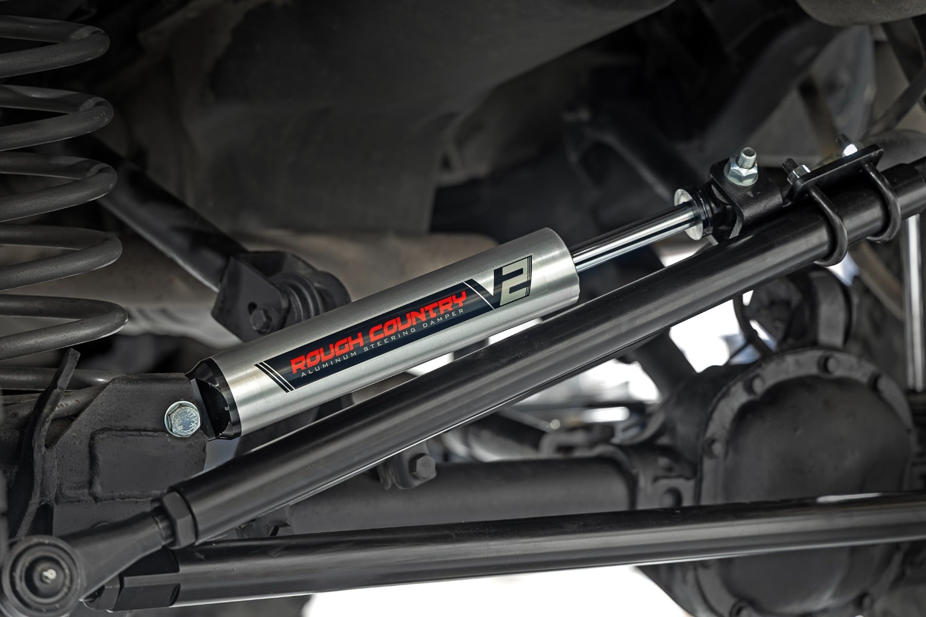 HD Steering Kit | V2 Stabilizer Combo | Jeep Cherokee XJ/Comanche MJ/Wrangler TJ by Rough Country