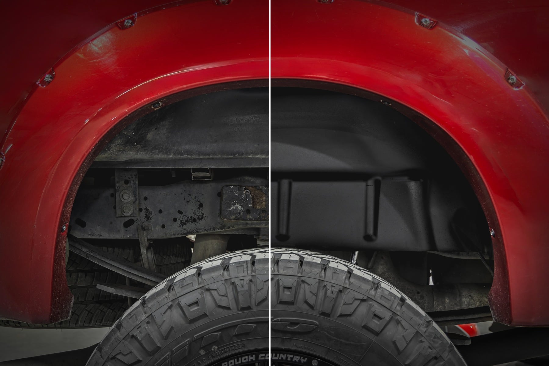 Rear Wheel Well Liners | Ford F-250/F-350 Super Duty 2WD/4WD (2009-2016) by Rough Country