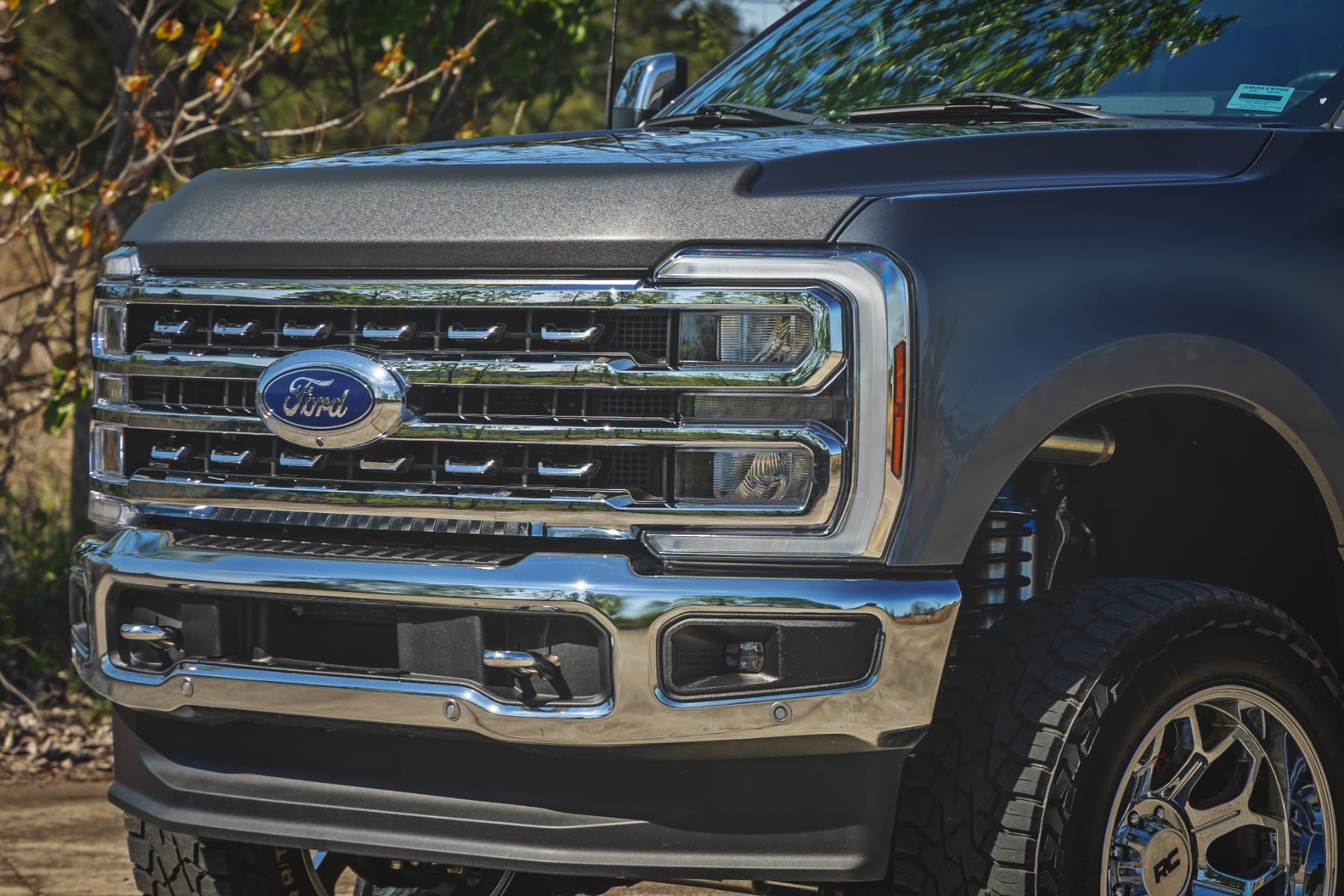 Hood Protector | Ford F-250/F-350 Super Duty 2WD/4WD (2023-2026) by Rough Country