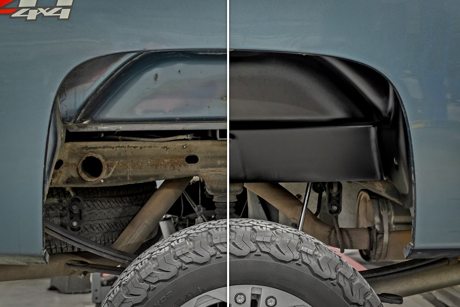 Rear Wheel Well Liners | Chevy Silverado 1500 (07-13)/Silverado 2500 HD (07-10) by Rough Country