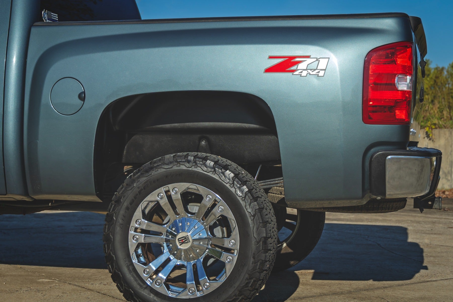 Rear Wheel Well Liners | Chevy Silverado 1500 (07-13)/Silverado 2500 HD (07-10) by Rough Country