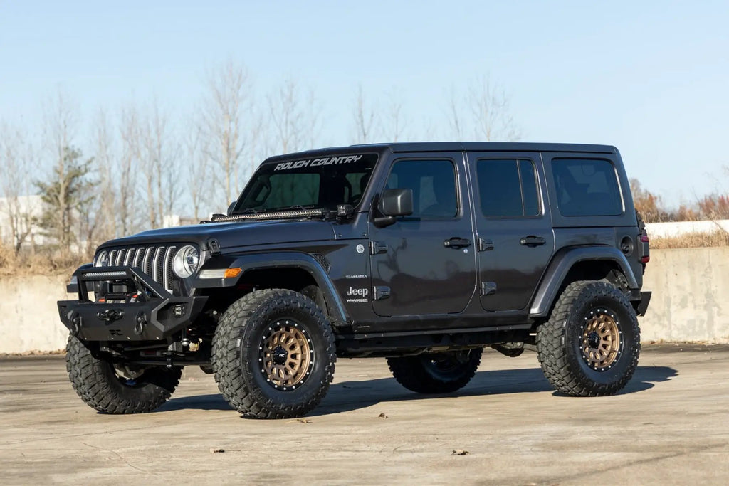 Rough Country 87 Series Wheel | Simulated Beadlock | Bronze/Black | 17x8.5 | 5x5 | +0mm by Rough Country