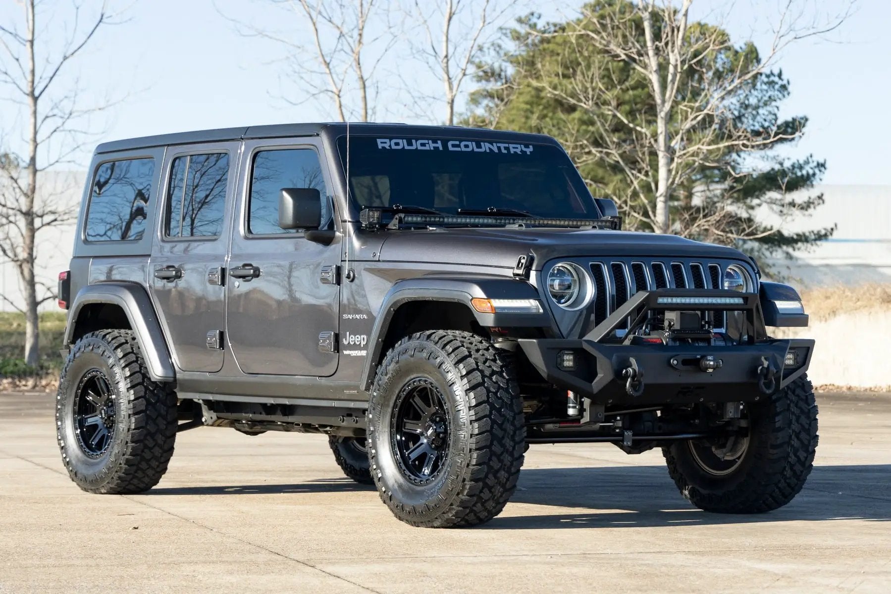 Rough Country 84 Series Wheel | Gloss Black | 17x8.5 | 5x5 | +0mm by Rough Country