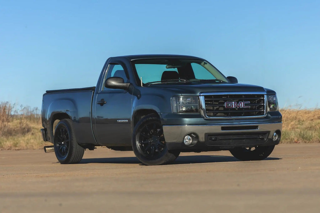 2 Inch Lowering Kit | 4 Inch Rear Lowering | Alum/Stamped Knuckle | Chevy/GMC 1500 (14-18) by Rough Country