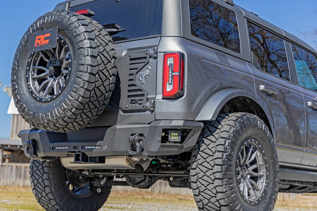 License Plate Relocation Bracket | Ford Bronco 4WD (2021-2026) by Rough Country