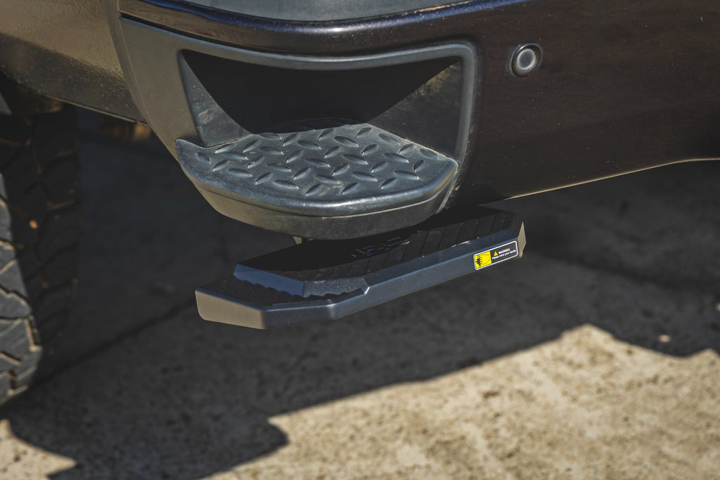 Retractable Bed Step | Manual Pull | Chevy/GMC 2500HD/3500HD (15-19) by Rough Country