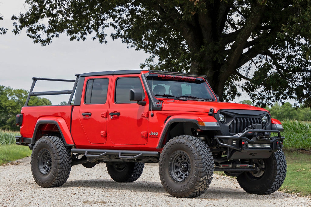 Nerf Steps | Cab Length | Crew Cab | Jeep Gladiator JT 4WD (2020-2026) by Rough Country