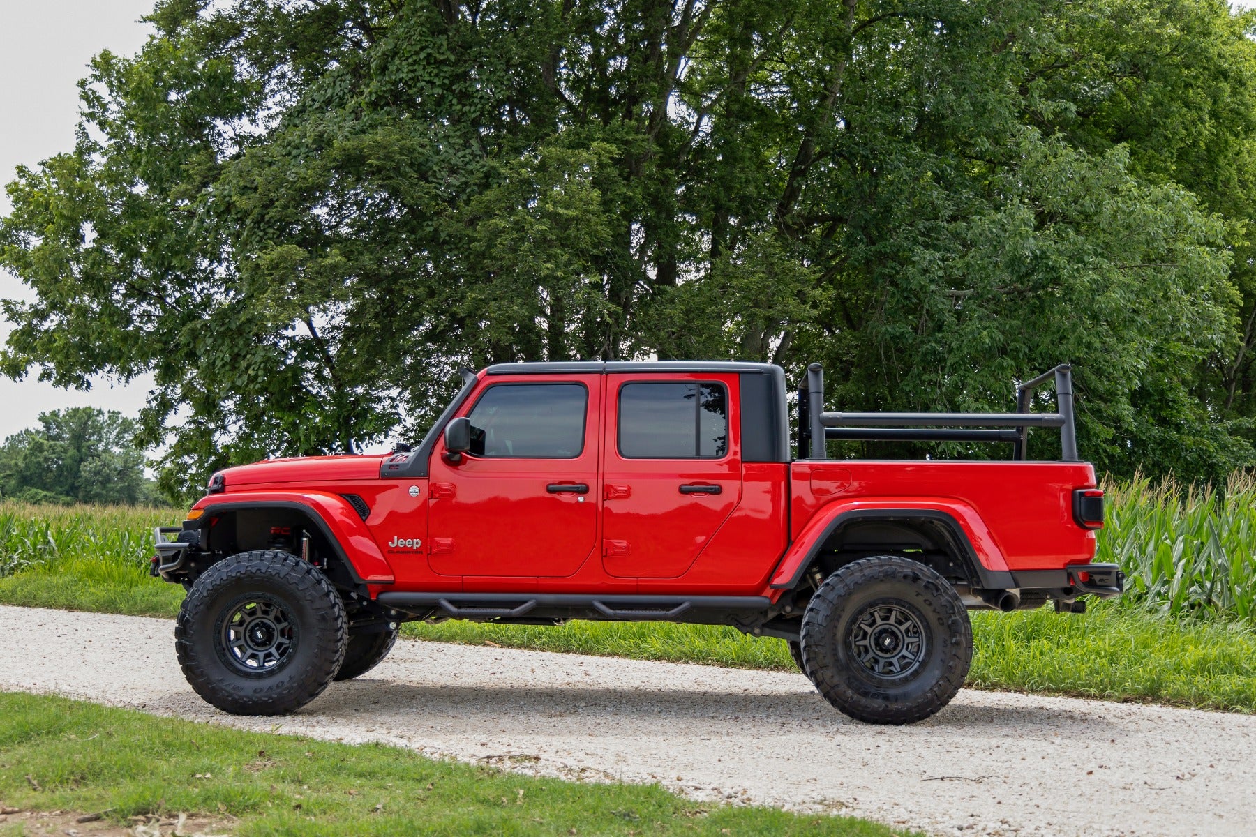 Nerf Steps | Cab Length | Crew Cab | Jeep Gladiator JT 4WD (2020-2026) by Rough Country