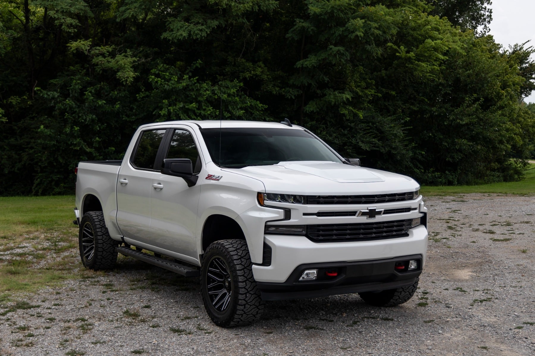 Hood Scoop | GBA Black | Chevy Silverado 1500 2WD/4WD (2019-2026) by Rough Country