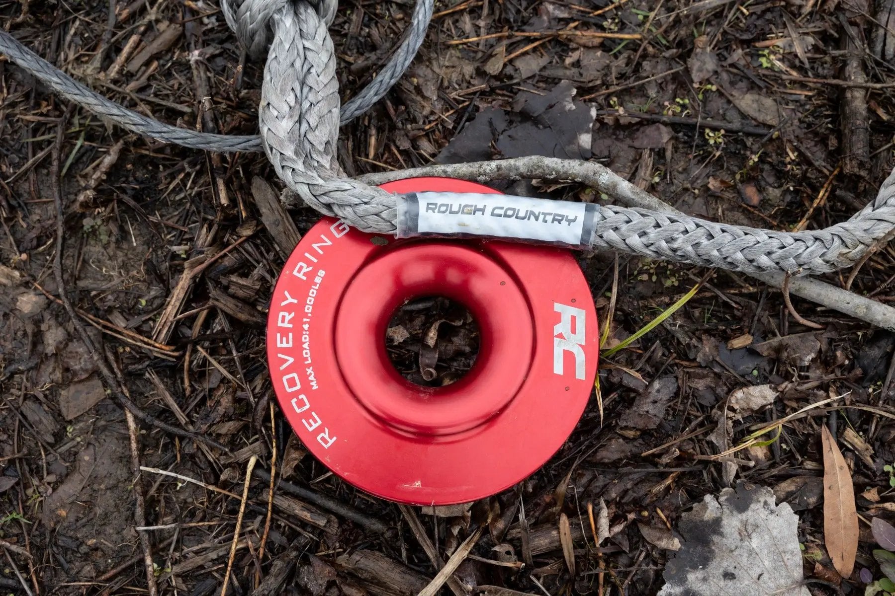 4" Winch Recovery Ring | 41000LB Capacity by Rough Country